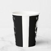 スカルゴシック結婚紙プレート 紙コップ (右)