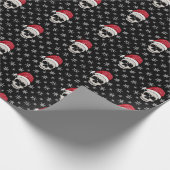 スカルサンタラッピング紙 ラッピングペーパー (角)