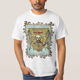 スカルシールドのスケルトン Tシャツ