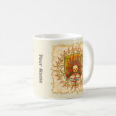スカルシールド消防士マグカップ コーヒーマグカップ (正面右)