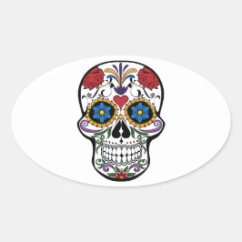 スカルシール 楕円形シール