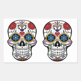 スカルシール 長方形シール