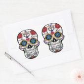 スカルシール 長方形シール (封筒)