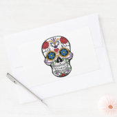 スカルシール 長方形シール (封筒)