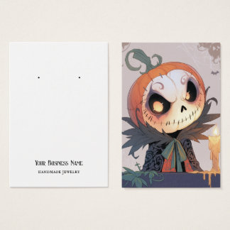 スカルジャッキ – O – ランタンイヤリングディスプレイカード