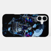スカルジュエル iPhoneケース (裏面横)