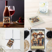 スカルスウィートハート、カスタム ギフトタグ