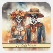 スカルスウィートハート、カスタム スクエアシール (正面)