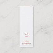 スカルスキニー・ビジネス・カード スキニー名刺 (裏面)