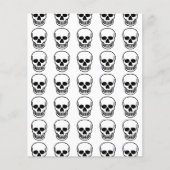 スカルスクラップブック紙 (正面)