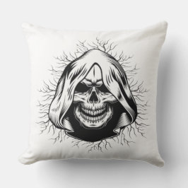 スカルスケルトンハロウィーン装飾用クッション クッション