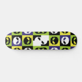 スカルスケートボード スケートボード (横)