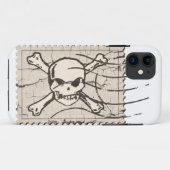 スカルスタンプ3 Case-Mate iPhoneケース (裏面(横))