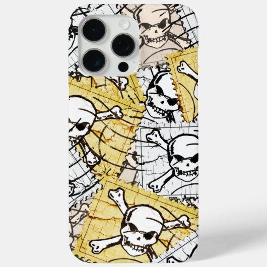 スカルスタンプ Case-Mate iPhoneケース (裏面)