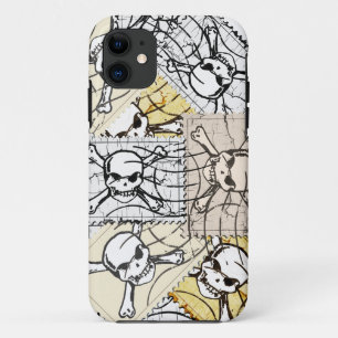 スカルスタンプ iPhone 11 ケース