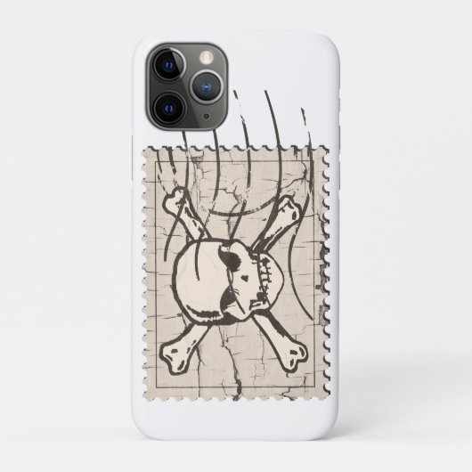 スカルスタンプ Case-Mate iPhoneケース (裏)