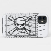 スカルスタンプ Case-Mate iPhoneケース (裏面(横))