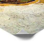 スカルスチルライフ(F297a)ヴァンゴッホファインアート ポスター (角)