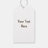 スカルスチームパンクブードゥーレトロ機 ギフトタグ (裏面)