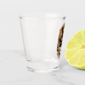 スカルスチームパンクブードゥーレトロ機 ショットグラス (左)