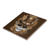 スカルスチームパンクブードゥーレトロ機 タイル (側面)