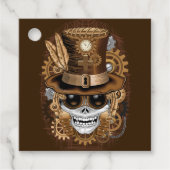 スカルスチームパンクブードゥーレトロ機 フェイバータグ (正面)