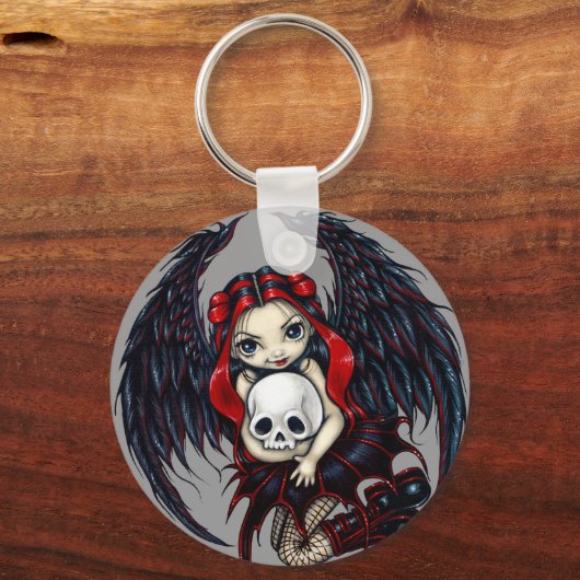 「スカルスティーラー」キーチェーン キーホルダー (正面)