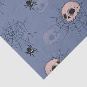 スカルスパイダーススパイダーウェブブルーハロウィーン 薄葉紙 (詳細)