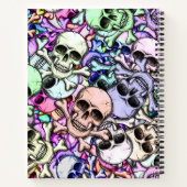 スカルスパイラルノートブック ノートブック (裏面)