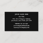 スカルスペクターB&W水平黒 名刺 (裏面)