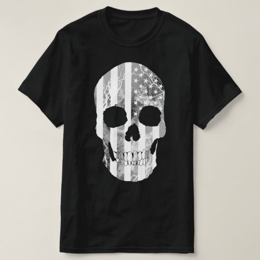 スカルソルジャー米国 Tシャツ (デザイン正面)