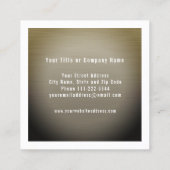 スカルタトゥーアーティスト名刺 スクエア名刺 (裏面)