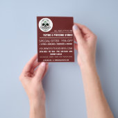 スカルタトゥータトゥーアンド体ピアシングスタジオ チラシ (手)