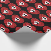 スカルタトゥーハート ラッピングペーパー (角)