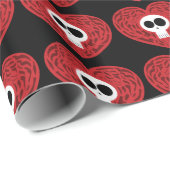 スカルタトゥーハート ラッピングペーパー (ロールコーナー)