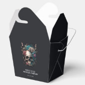 スカルタトゥーロックアンドロール結婚ゴシック フェイバーボックス (オープン)