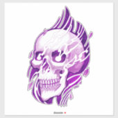 スカルタトゥー日本スタイル シール (シート)