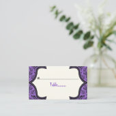 スカルダマスクパープルブラックハロウィーン座席表 プレイスカード (スタンド正面)