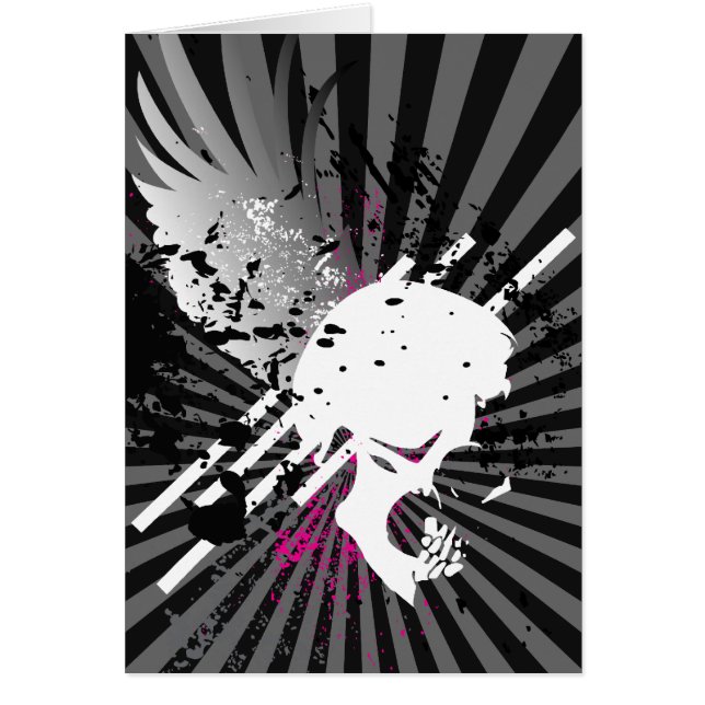 スカルツ。下に翼を持った。 (正面)