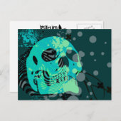 スカルツ。泡で膨らむ。 ポストカード (正面/裏面)