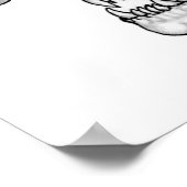 スカルテウフェルシェデルシュヴァルツウェイスゼイシュヌン ポスター (角)