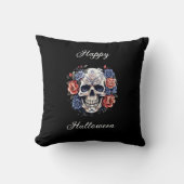 💀スカルデザインピロー☠️ クッション (正面)