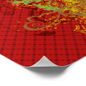 スカルデザインポスター ポスター (角)