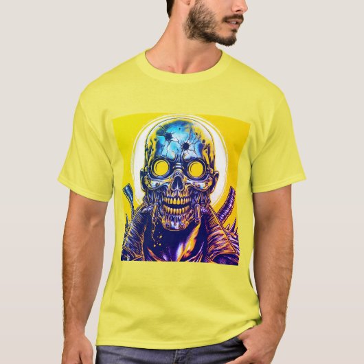 スカルトーテム Tシャツ (正面)