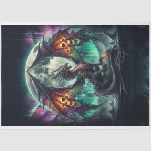 スカルドラゴン 薄葉紙 (正面)