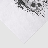 スカルドリップブラックインクグラフィックパーティー 薄葉紙 (詳細)