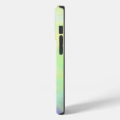 スカルネオンイラストレーションオン水彩背景 Case-Mate iPhoneケース (裏面 / 左)