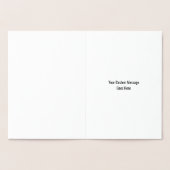 スカルハロウィンの日の死んだカスタムホイルカード 箔カード (内部)