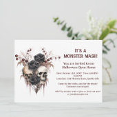 スカルハロウィンオープンハウス招待状 招待状 (スタンド正面)