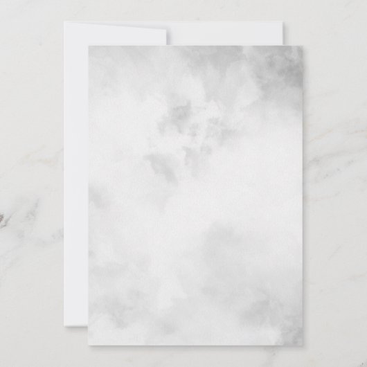 スカルハロウィンキッズコスチュームパーティの招待状 招待状 (裏面)